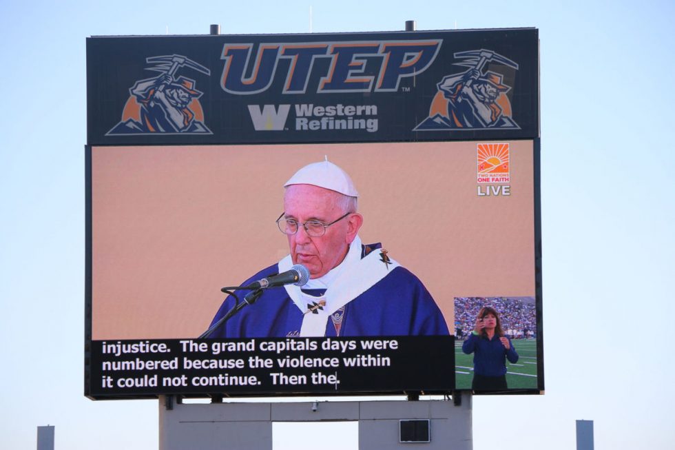 Papal Telecast Mexico Tour